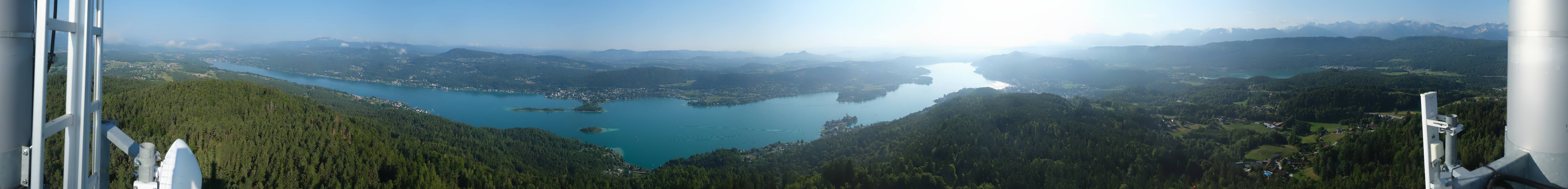 Archiv Foto Webcam Pyramidenkogel am Wörthersee