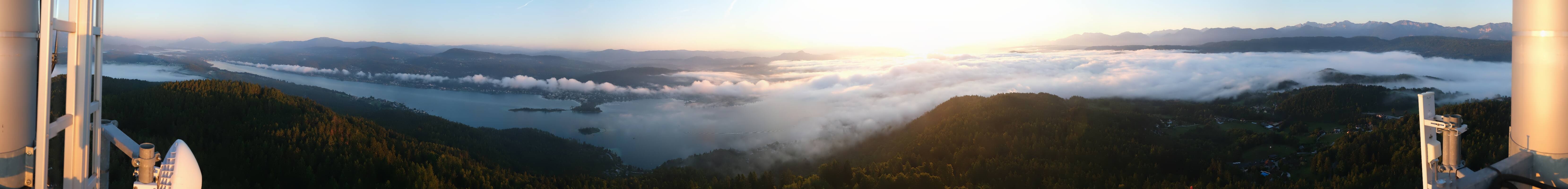 Archiv Foto Webcam Pyramidenkogel am Wörthersee