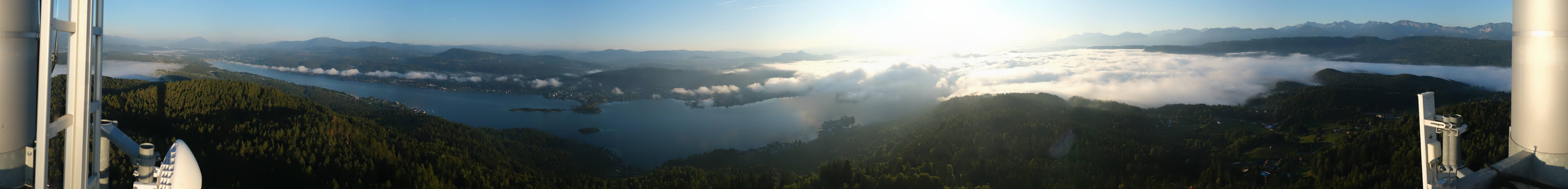 Archiv Foto Webcam Pyramidenkogel am Wörthersee
