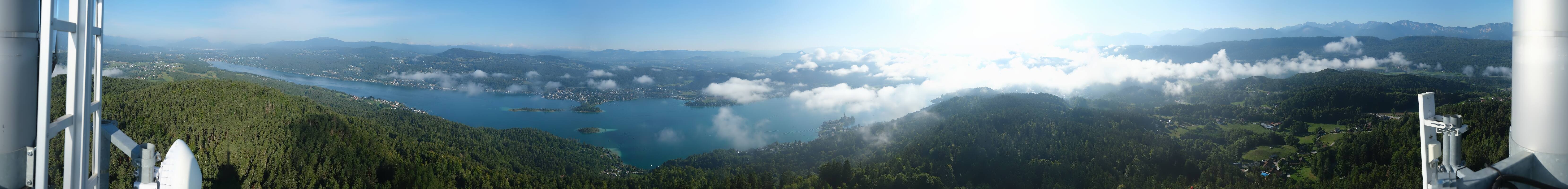 Archiv Foto Webcam Pyramidenkogel am Wörthersee