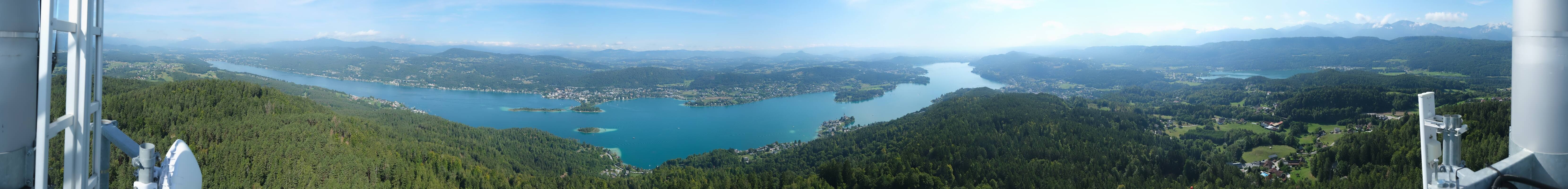 Archiv Foto Webcam Pyramidenkogel am Wörthersee