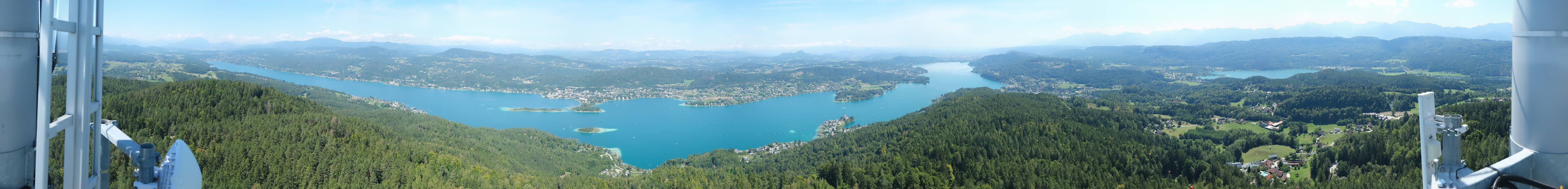 Archiv Foto Webcam Pyramidenkogel am Wörthersee