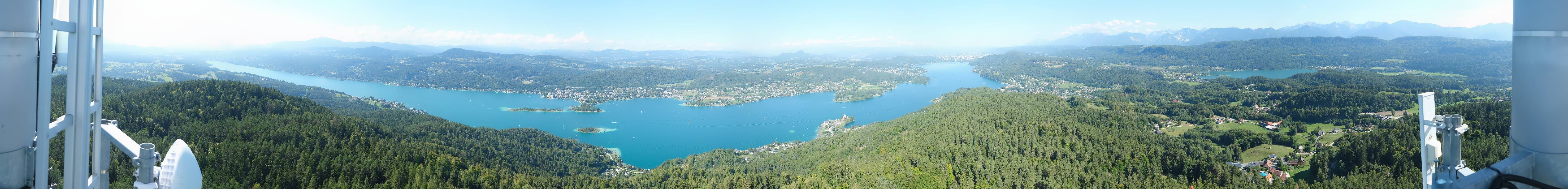 Archiv Foto Webcam Pyramidenkogel am Wörthersee