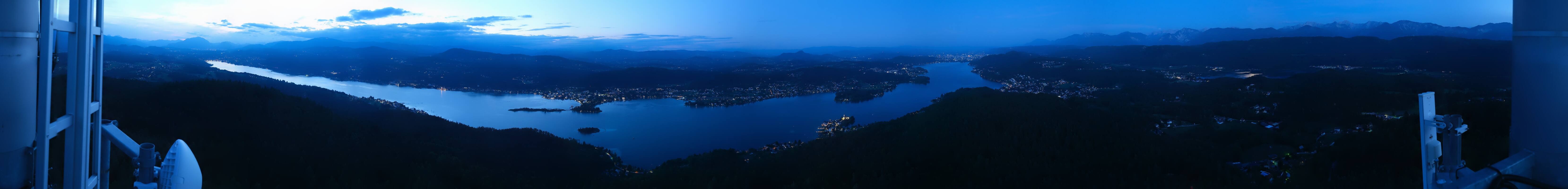 Archiv Foto Webcam Pyramidenkogel am Wörthersee