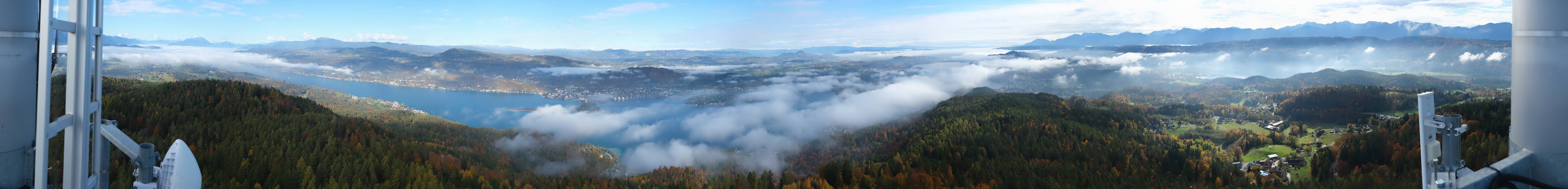 Archiv Foto Webcam Pyramidenkogel am Wörthersee