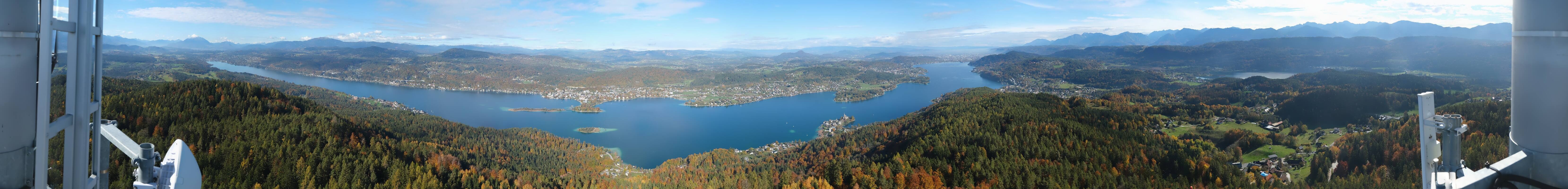 Archiv Foto Webcam Pyramidenkogel am Wörthersee