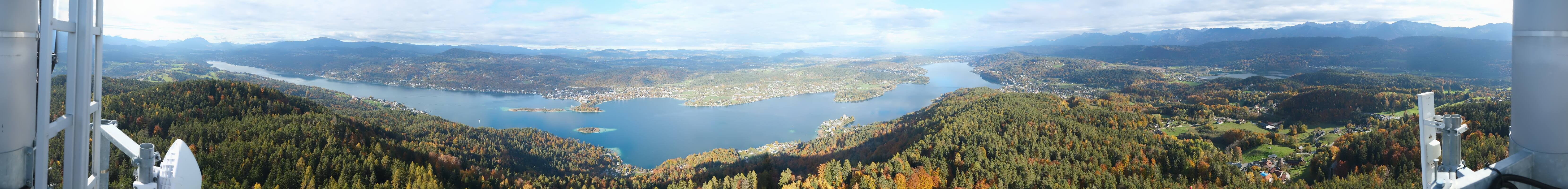 Archiv Foto Webcam Pyramidenkogel am Wörthersee