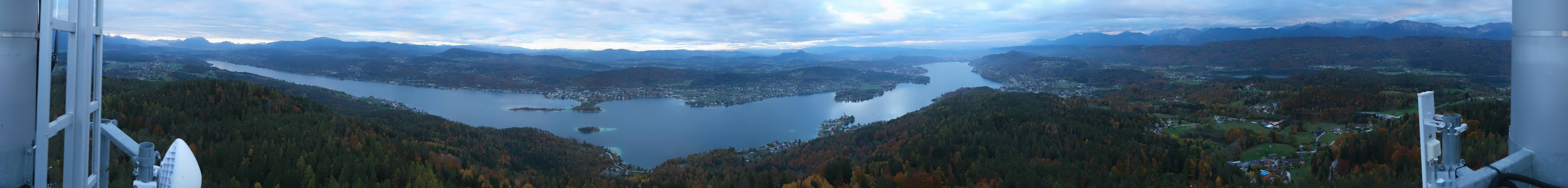 Archiv Foto Webcam Pyramidenkogel am Wörthersee