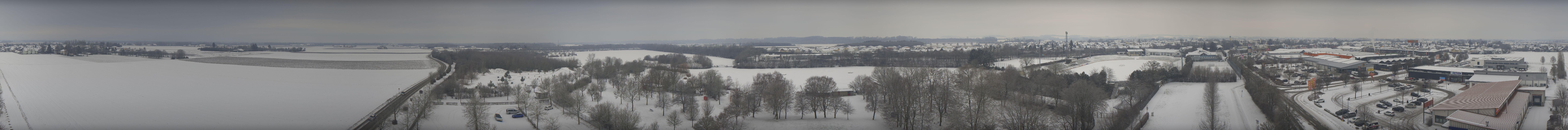 Archiv Foto Webcam Pocking - Ausblick Römerturm