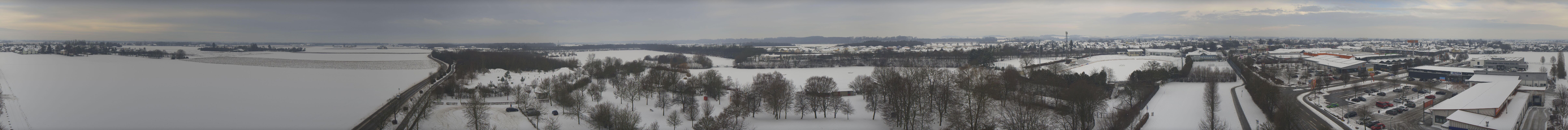 Archiv Foto Webcam Pocking - Ausblick Römerturm