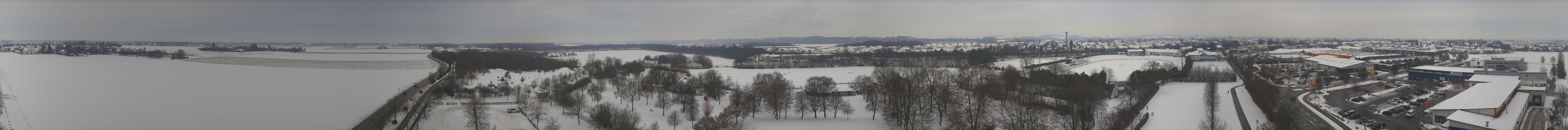 Archiv Foto Webcam Pocking - Ausblick Römerturm