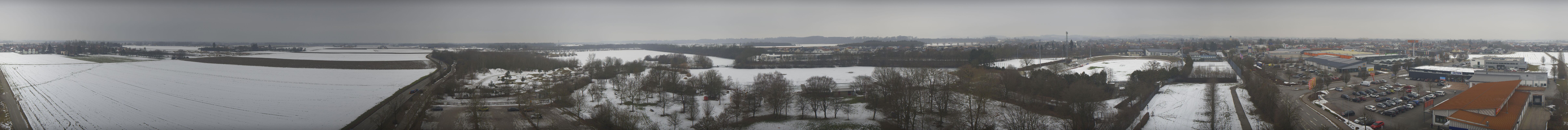 Archiv Foto Webcam Pocking - Ausblick Römerturm