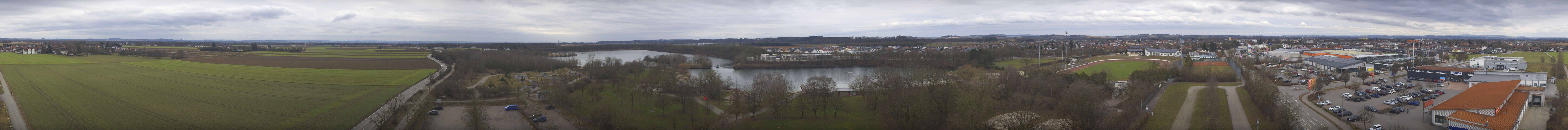 Archiv Foto Webcam Pocking - Ausblick Römerturm
