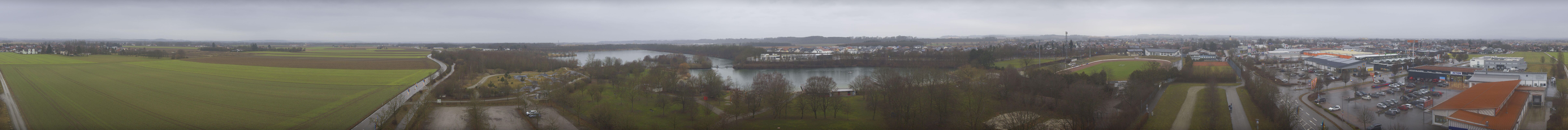 Archiv Foto Webcam Pocking - Ausblick Römerturm