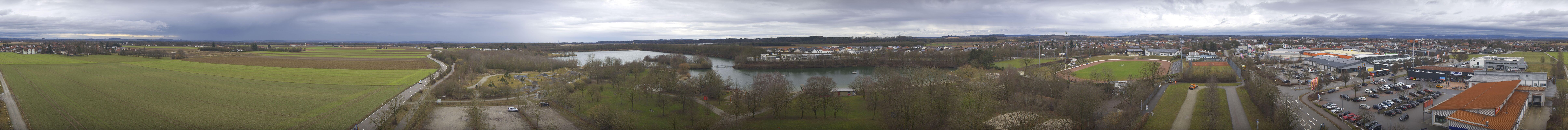 Archiv Foto Webcam Pocking - Ausblick Römerturm