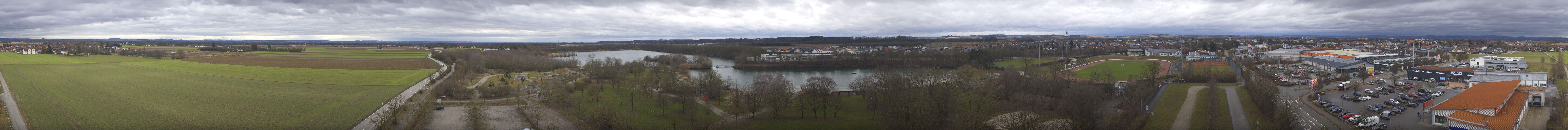 Archiv Foto Webcam Pocking - Ausblick Römerturm