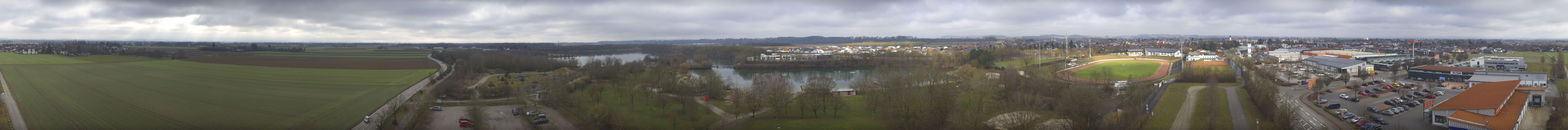 Archiv Foto Webcam Pocking - Ausblick Römerturm