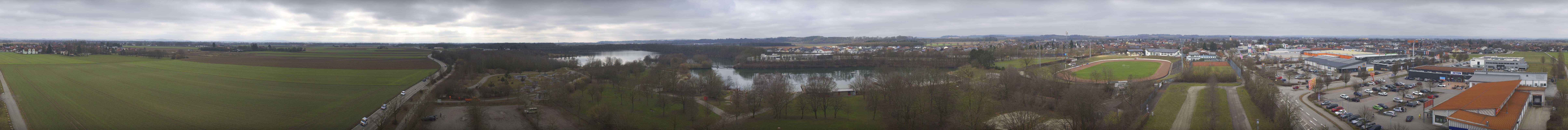 Archiv Foto Webcam Pocking - Ausblick Römerturm