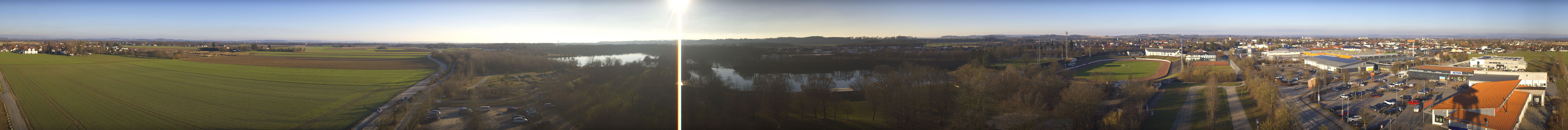 Archiv Foto Webcam Pocking - Ausblick Römerturm