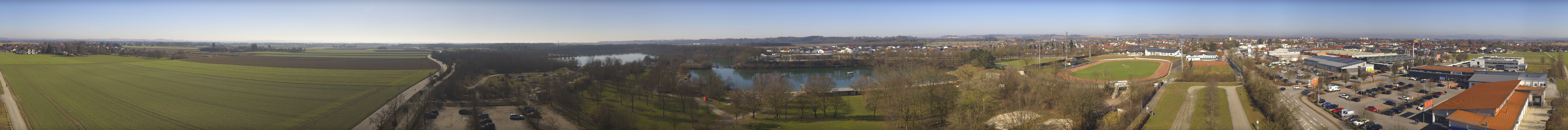 Archiv Foto Webcam Pocking - Ausblick Römerturm