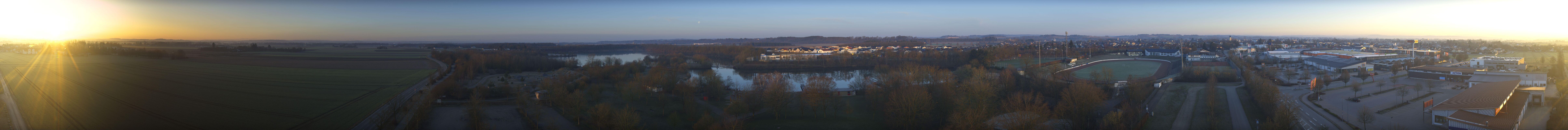 Archiv Foto Webcam Pocking - Ausblick Römerturm