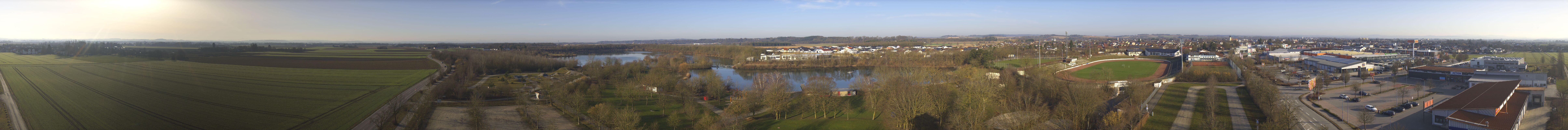 Archiv Foto Webcam Pocking - Ausblick Römerturm