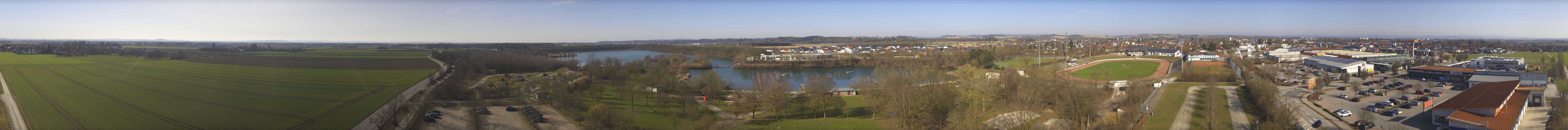 Archiv Foto Webcam Pocking - Ausblick Römerturm