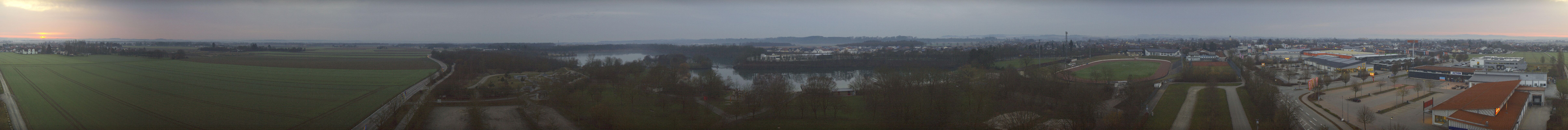 Archiv Foto Webcam Pocking - Ausblick Römerturm