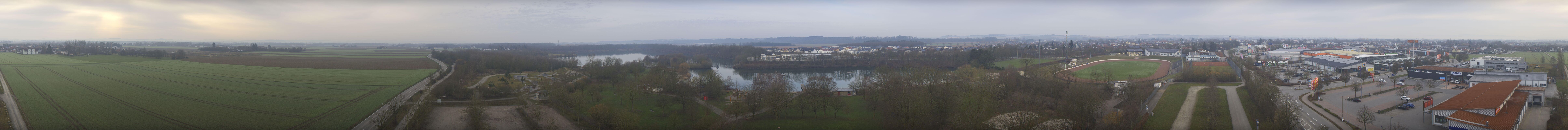 Archiv Foto Webcam Pocking - Ausblick Römerturm