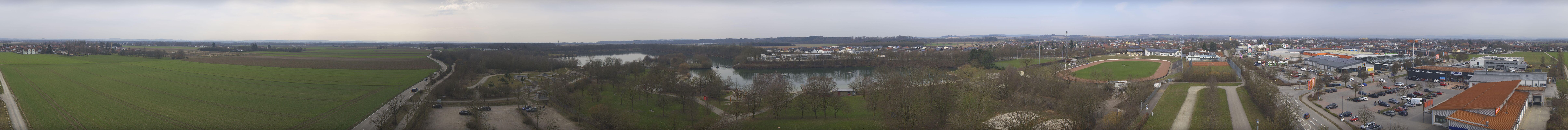 Archiv Foto Webcam Pocking - Ausblick Römerturm