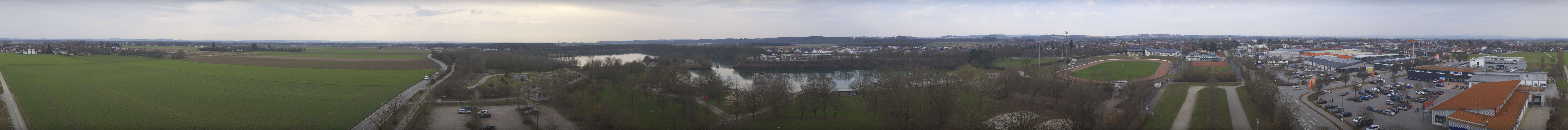 Archiv Foto Webcam Pocking - Ausblick Römerturm