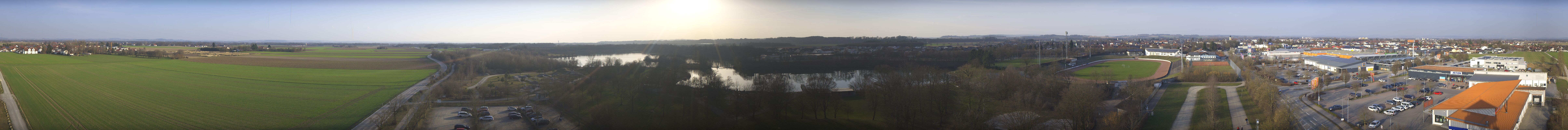 Archiv Foto Webcam Pocking - Ausblick Römerturm