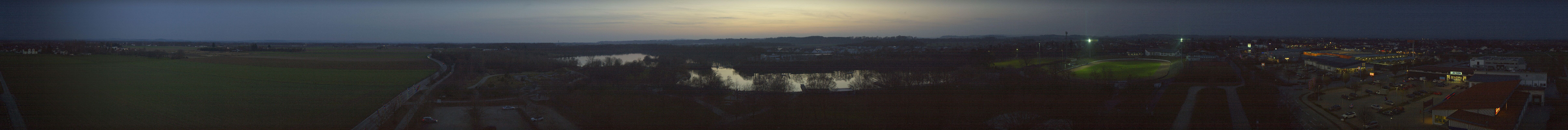Archiv Foto Webcam Pocking - Ausblick Römerturm