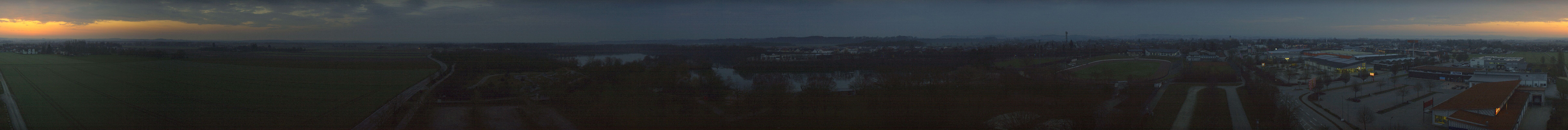 Archiv Foto Webcam Pocking - Ausblick Römerturm