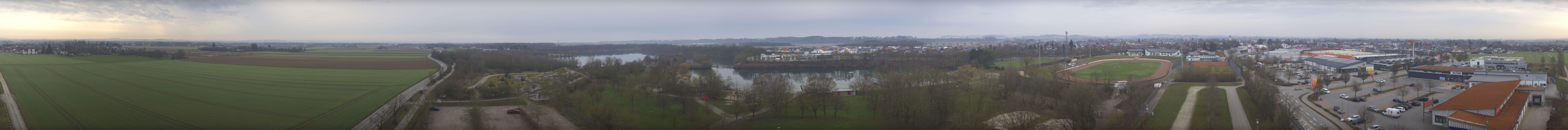 Archiv Foto Webcam Pocking - Ausblick Römerturm