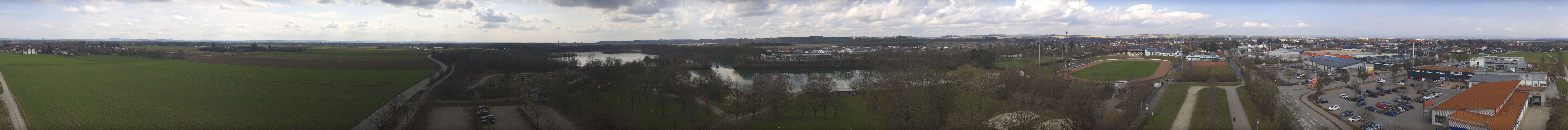 Archiv Foto Webcam Pocking - Ausblick Römerturm