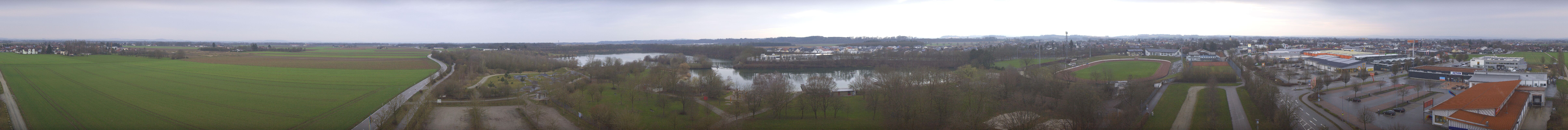 Archiv Foto Webcam Pocking - Ausblick Römerturm