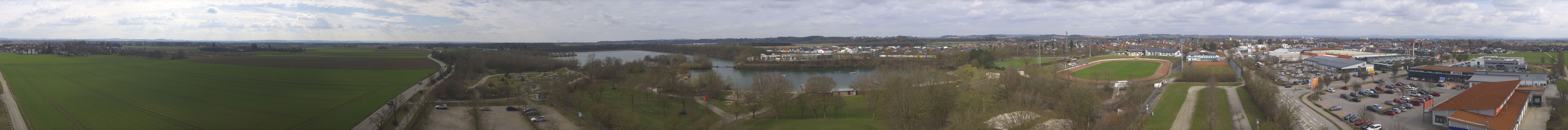 Archiv Foto Webcam Pocking - Ausblick Römerturm