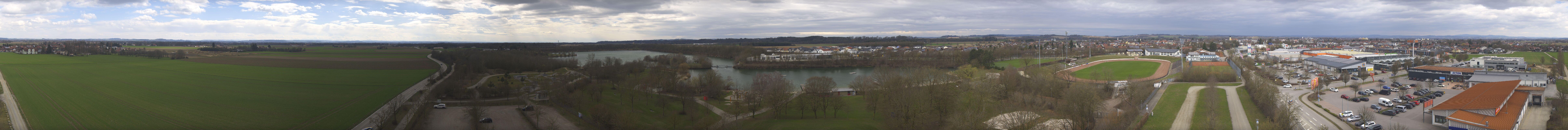 Archiv Foto Webcam Pocking - Ausblick Römerturm