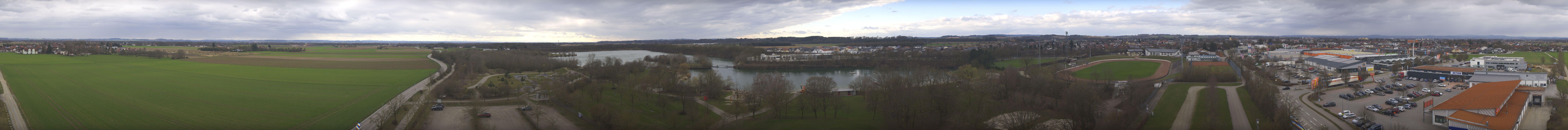 Archiv Foto Webcam Pocking - Ausblick Römerturm