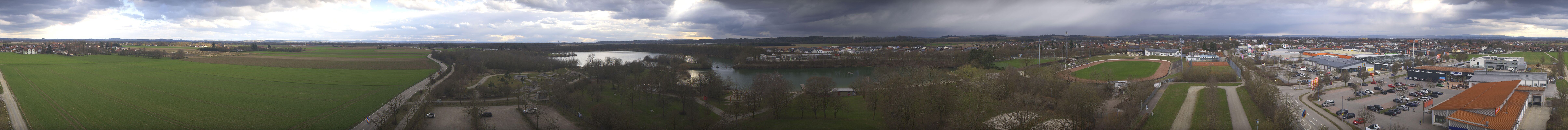 Archiv Foto Webcam Pocking - Ausblick Römerturm