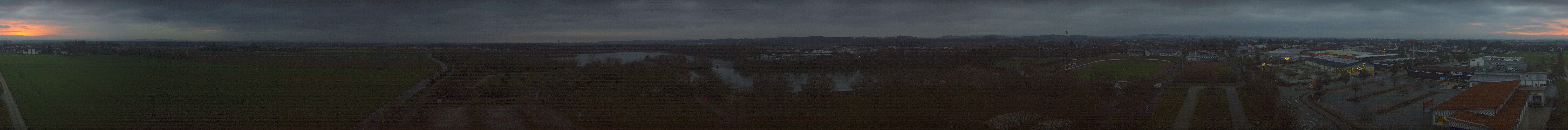 Archiv Foto Webcam Pocking - Ausblick Römerturm