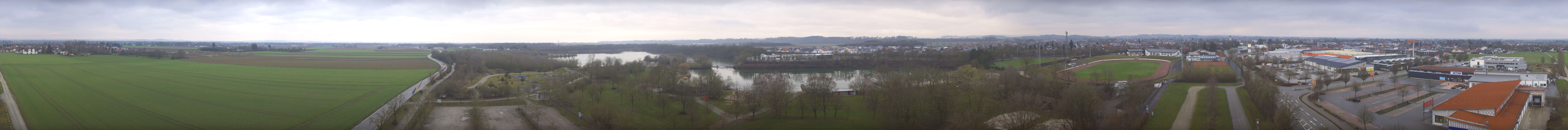 Archiv Foto Webcam Pocking - Ausblick Römerturm
