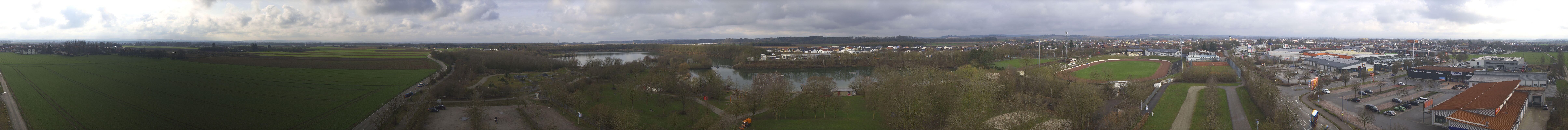 Archiv Foto Webcam Pocking - Ausblick Römerturm
