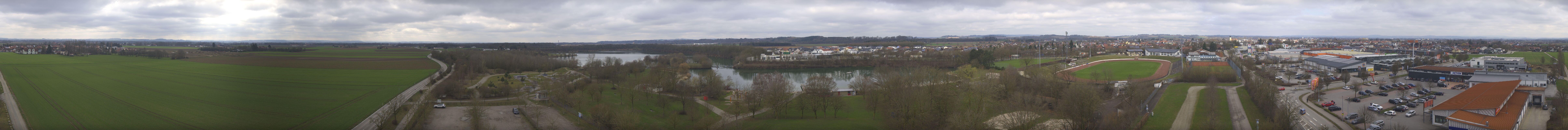 Archiv Foto Webcam Pocking - Ausblick Römerturm