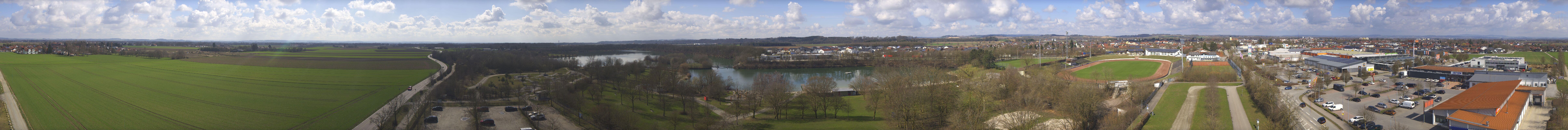Archiv Foto Webcam Pocking - Ausblick Römerturm