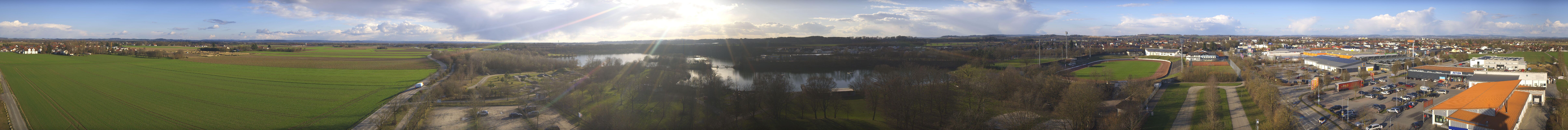 Archived image Webcam Pocking - View from the Roman Tower