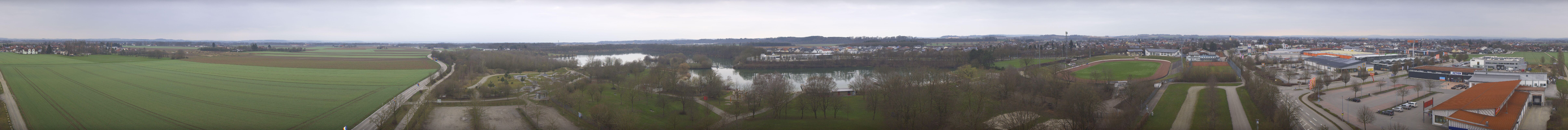 Archiv Foto Webcam Pocking - Ausblick Römerturm