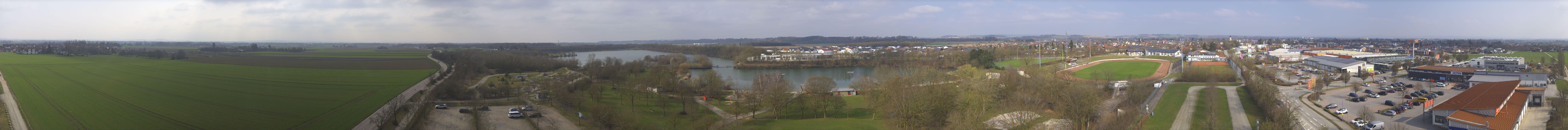 Archiv Foto Webcam Pocking - Ausblick Römerturm