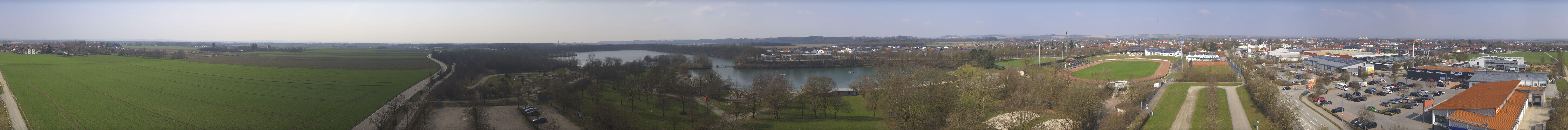 Archiv Foto Webcam Pocking - Ausblick Römerturm